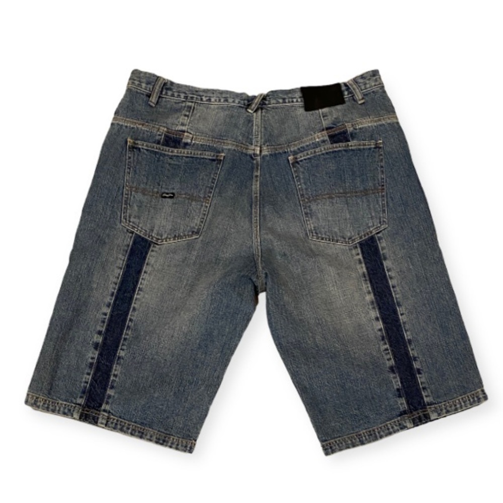 Sean John Sz 40 Denim Shorts Mens Baggy Y2K Rap Hip Hop Skate Urban Inseam 15.5”